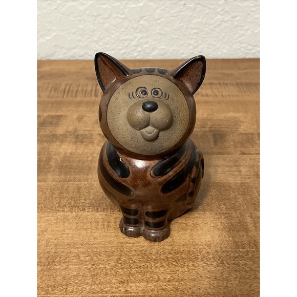 lion brand Other - Vintage MCM Pottery Cat Figurine by Toscany Made in Japan
